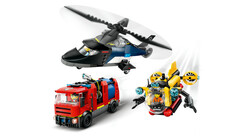 60462 LEGO® City Helikopter, İtfaiye Kamyonu ve Denizaltı Karışımı - Thumbnail