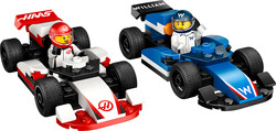 60464 LEGO® City F1® Williams Racing ve Haas F1® Yarış Arabaları - Thumbnail