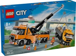 60467 LEGO® City Vinçli Ağır Vasıta Kurtarma Çekici Kamyonu - Thumbnail