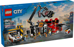 60472 LEGO® City Hurdalık ve Arabalar - Thumbnail