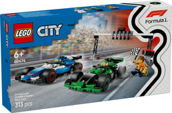 LEGO - 60474 LEGO® City VCARB ve Sauber Yarış Arabalı F1® Gridi (1)