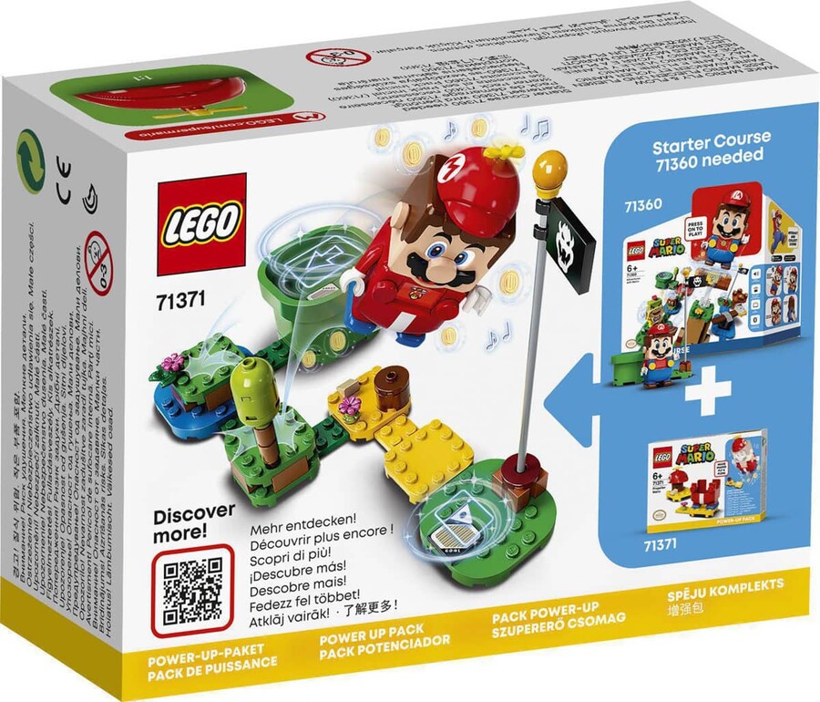 71371 LEGO Super Mario Pervaneli Mario Kostümü