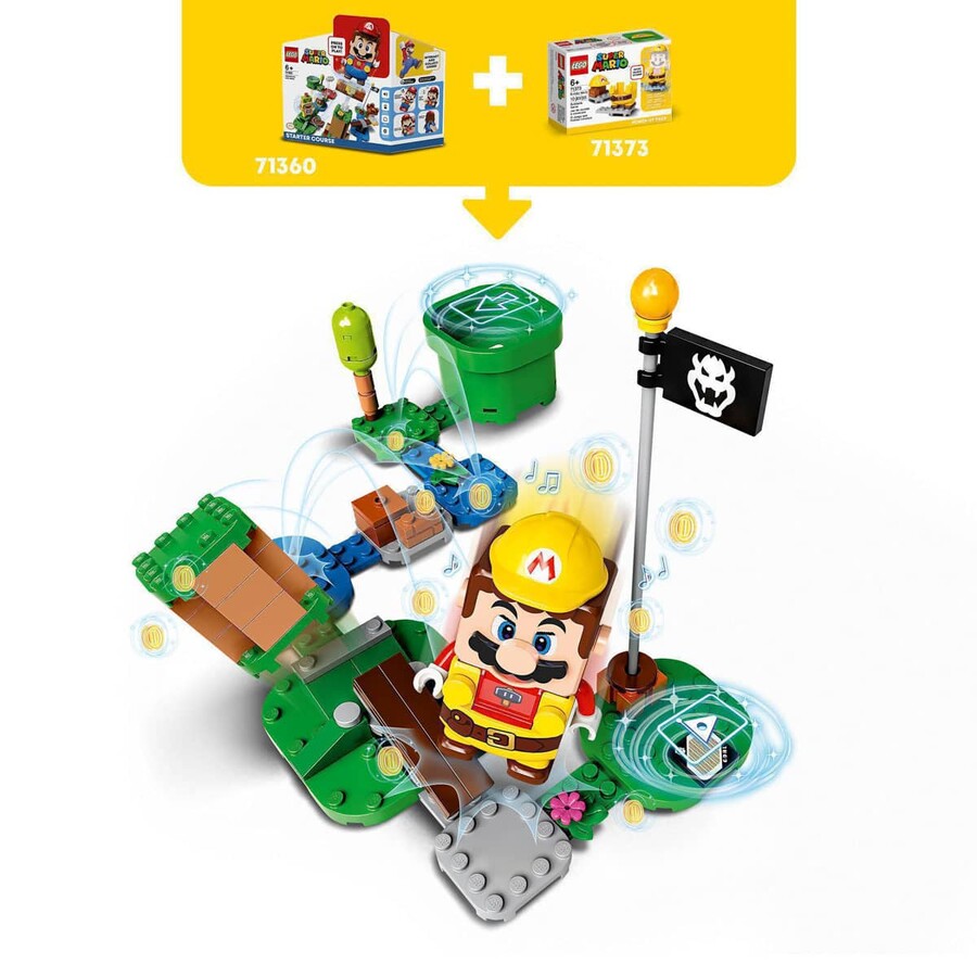 71373 LEGO Super Mario İnşaatçı Mario Kostümü