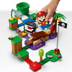 71381 LEGO Super Mario Chain Chomp Orman Karşılaşması Ek Macera Seti - Thumbnail