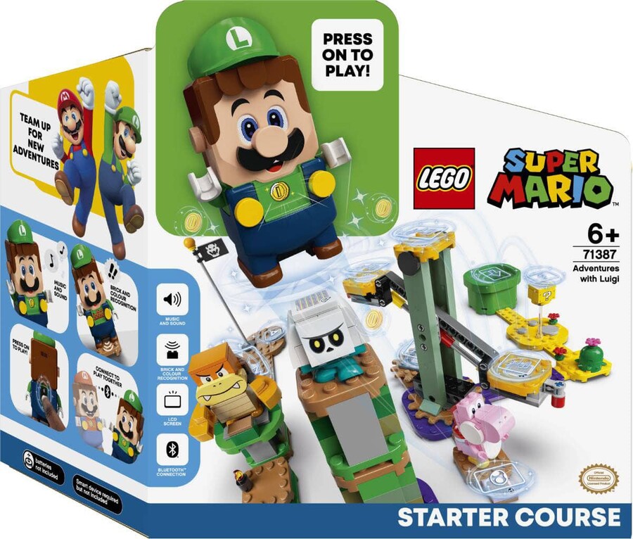 71387 LEGO Super Mario Luigi ile Maceraya Başlangıç Seti