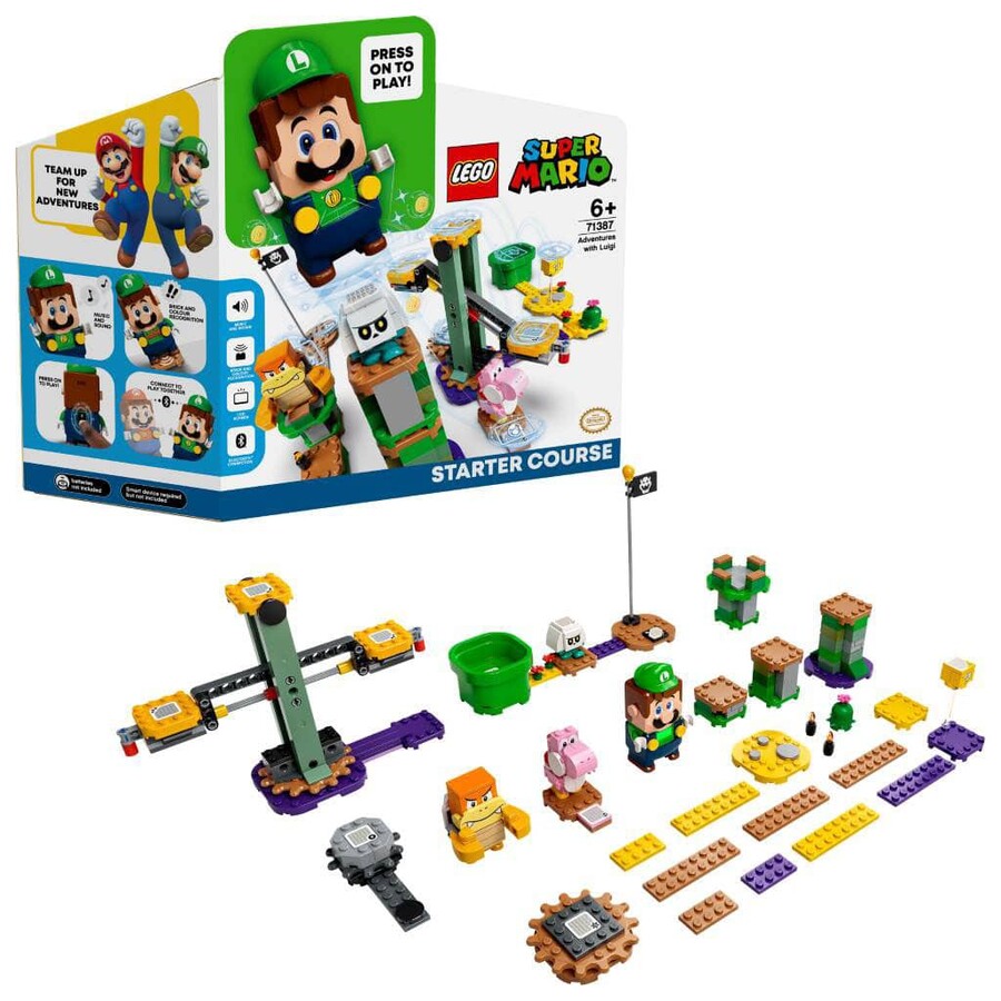 71387 LEGO Super Mario Luigi ile Maceraya Başlangıç Seti