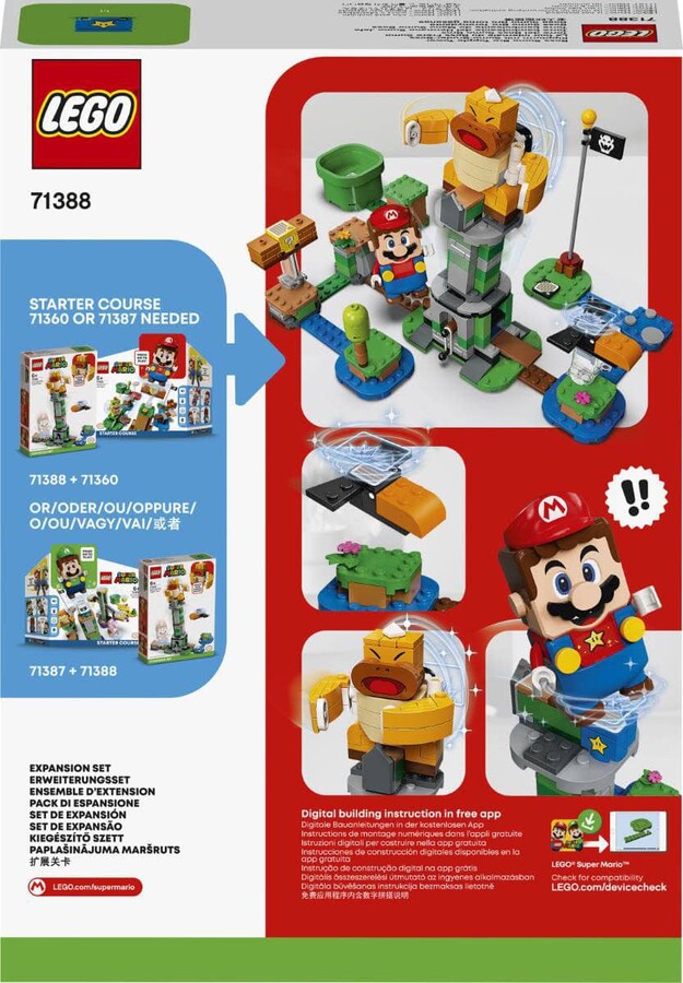 71388 LEGO Super Mario Boss Sumo Bro Devrilen Kule Ek Macera Seti
