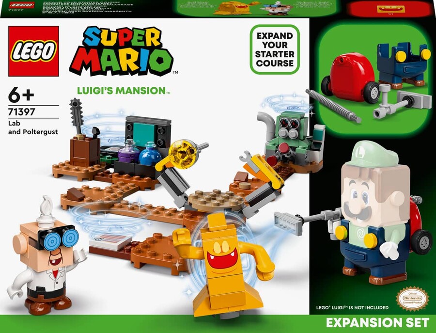 71397 LEGO Super Mario™ Luigi’s Mansion™ Laboratuvar ve Poltergust Ek Macera Seti