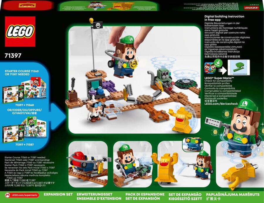 71397 LEGO Super Mario™ Luigi’s Mansion™ Laboratuvar ve Poltergust Ek Macera Seti