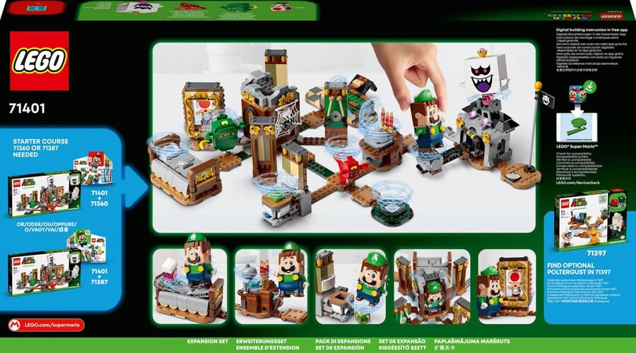 71401 LEGO Super Mario™ Luigi’s Mansion™ Hayaletli Saklambaç Ek Macera Seti