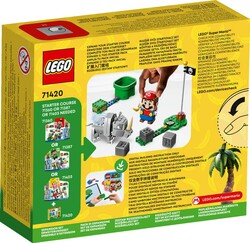 71420 LEGO® Super Mario Gergedan Rambi Ek Macera Seti - Thumbnail