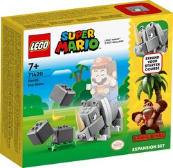 71420 LEGO® Super Mario Gergedan Rambi Ek Macera Seti - Thumbnail