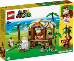 71424 LEGO® Super Mario Donkey Kong'un Ağaç Evi Ek Macera Seti - Thumbnail