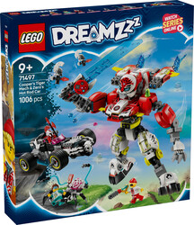 71497 LEGO® DREAMZzz Cooper'ın Kaplan Robotu ve Zero'nun Hot Rod Arabası - Thumbnail