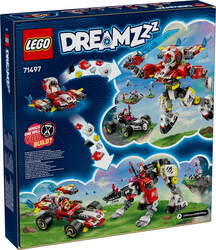 71497 LEGO® DREAMZzz Cooper'ın Kaplan Robotu ve Zero'nun Hot Rod Arabası - Thumbnail