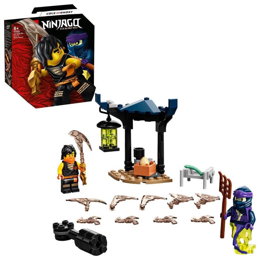 71733 LEGO Ninjago Efsanevi Savaş Seti - Cole ile Hayalet Savaşçı