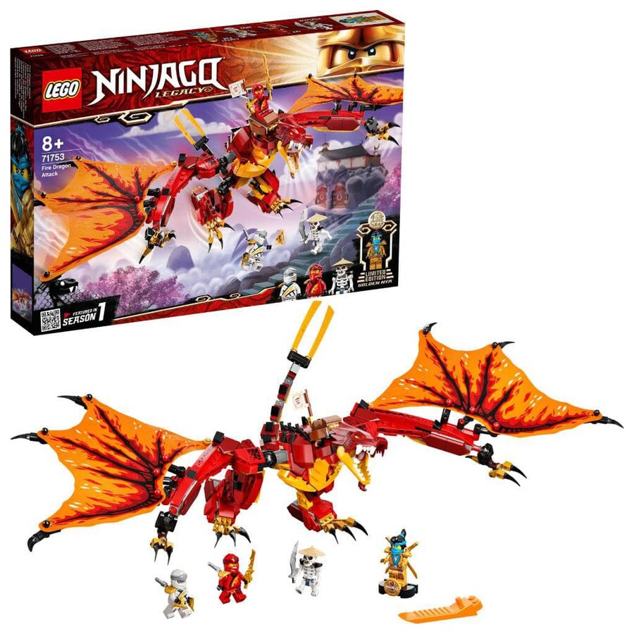 71753 LEGO NINJAGO Ateş Ejderhası Saldırısı