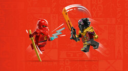 71789 LEGO® NINJAGO Kai ve Ras'ın Araba ve Motosiklet Savaşı - Thumbnail