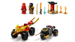 71789 LEGO® NINJAGO Kai ve Ras'ın Araba ve Motosiklet Savaşı - Thumbnail