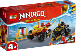 NINJAGO® - 71789 LEGO® NINJAGO Kai ve Ras'ın Araba ve Motosiklet Savaşı (1)