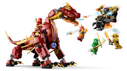 71793 LEGO® NINJAGO Heatwave Dönüşen Lav Ejderhası - Thumbnail