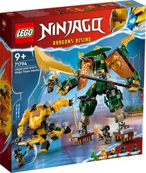 71794 LEGO® NINJAGO Lloyd ve Arin'in Ninja Ekibi Robotları - Thumbnail