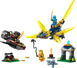 LEGO - 71798 LEGO® NINJAGO Nya ve Arin'in Yavru Ejderha Savaşı