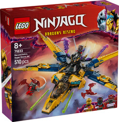LEGO - 71833 LEGO® NINJAGO Ras ve Arin'in Süper Fırtına Jeti (1)