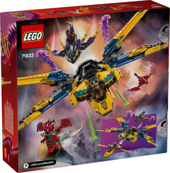 71833 LEGO® NINJAGO Ras ve Arin'in Süper Fırtına Jeti - Thumbnail