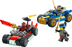 LEGO - 71840 LEGO® NINJAGO® Rogue ile Drix Yarış Arabası Düellosu