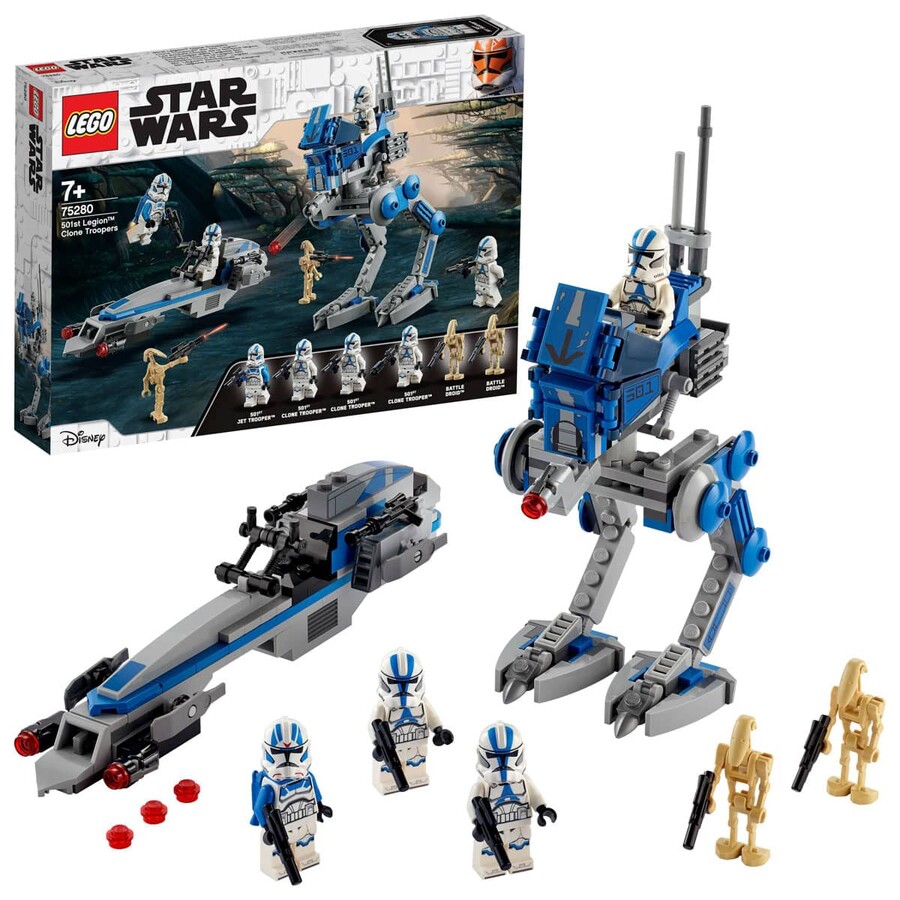 75280 LEGO Star Wars 501. Lejyon Klon Trooperları