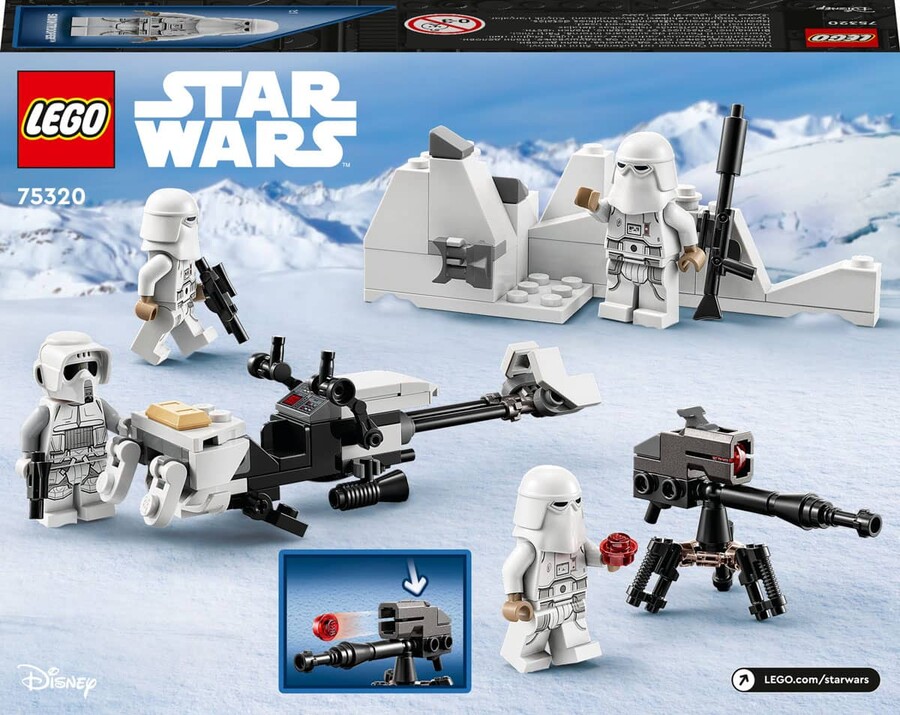75320 LEGO Star Wars™ Snowtrooper™ Savaş Paketi