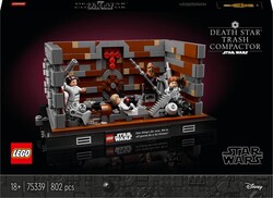 75339 LEGO Star Wars™ Ölüm Yıldızı Çöp Sıkıştırıcı Diyoraması - Thumbnail