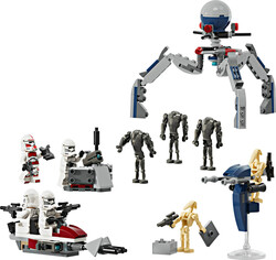 LEGO - 75372 LEGO® Star Wars™ Klon Trooper ve Savaş Droidi Savaş Paketi