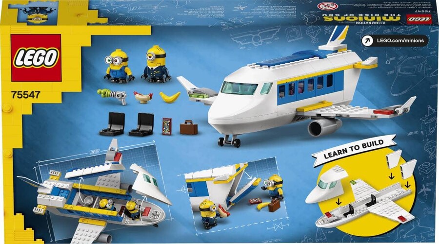 75547 LEGO Minions Minyon Pilot Eğitimde