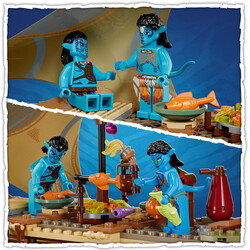 75578 LEGO® Avatar Metkayina Resif Evi - Thumbnail