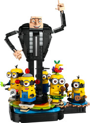 LEGO - 75582 LEGO® Despicable Me Yapım Parçalarından Gru ve Minyonlar