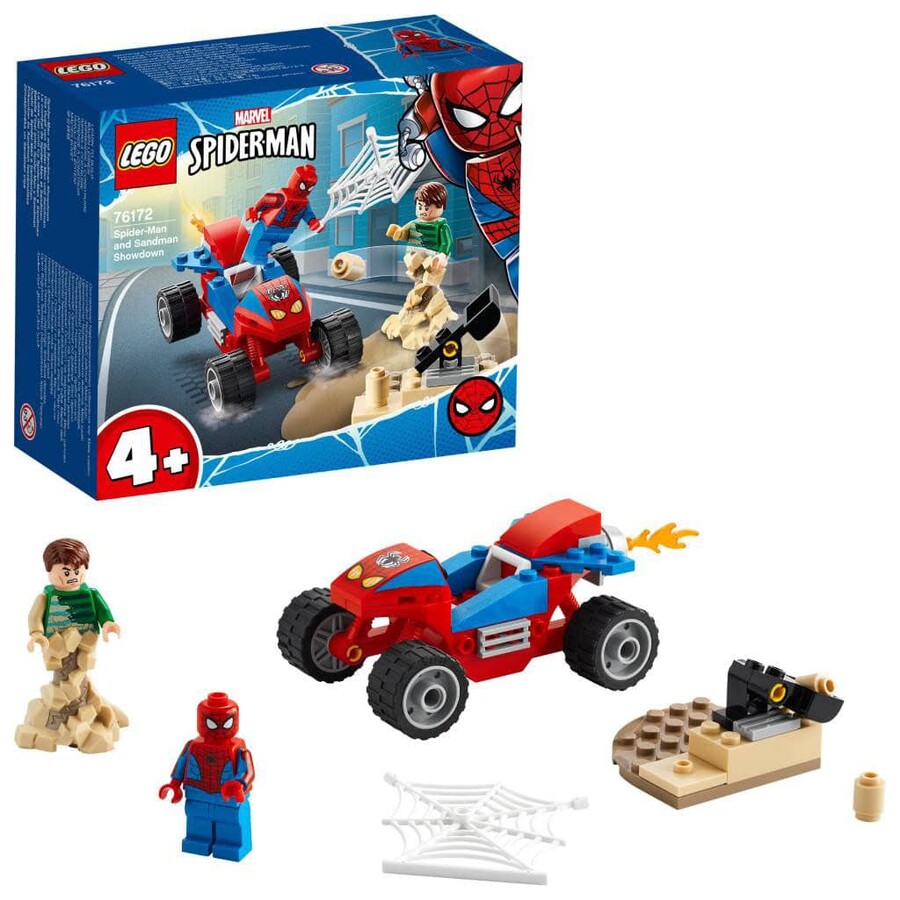 76172 LEGO Marvel Örümcek Adam ve Kum Adam Karşılaşması
