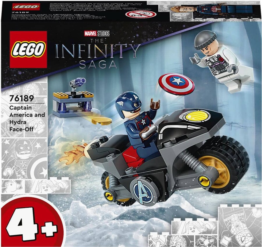 76189 LEGO Marvel Kaptan Amerika ve Hydra Karşılaşması