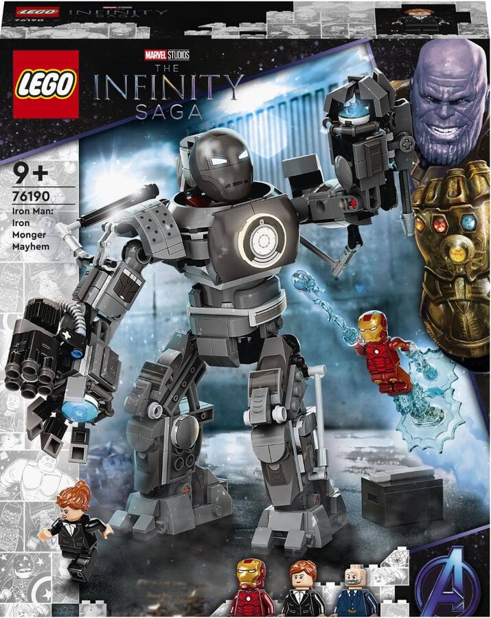 76190 LEGO Marvel Iron Man: Iron Monger Kaosu