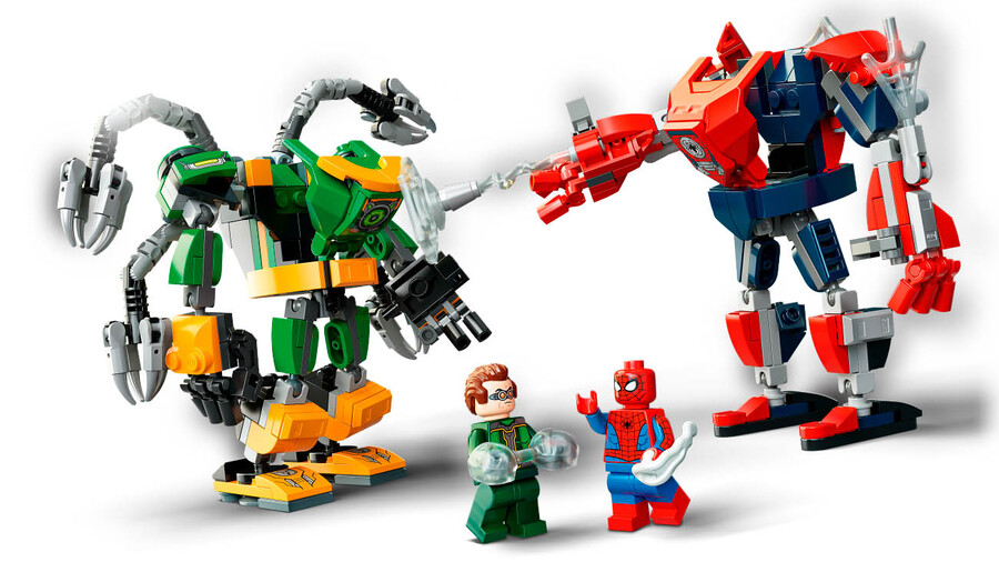 76198 LEGO Marvel Örümcek Adam: Örümcek Adam ve Doktor Oktopus Robot Savaşı