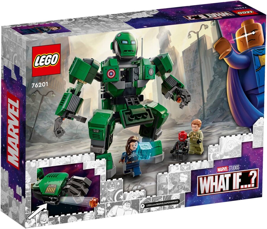 76201 LEGO Marvel Yüzbaşı Carter ve Hydra Ezici