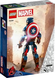 76258 LEGO® Marvel Kaptan Amerika Yapım Figürü - Thumbnail