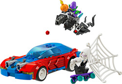 Marvel - 76279 LEGO® Marvel Örümcek Adam Yarış Arabası ve Venom Green Goblin