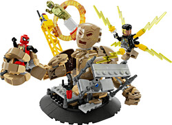 Marvel - 76280 LEGO® Marvel Örümcek Adam Kum Adam’a Karşı: Son Savaş