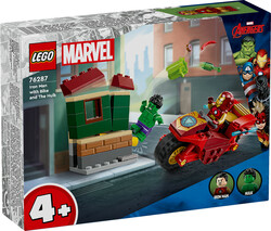 76287 LEGO® Marvel Motosikletli Iron Man ve Hulk - Thumbnail