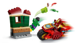 76287 LEGO® Marvel Motosikletli Iron Man ve Hulk - Thumbnail