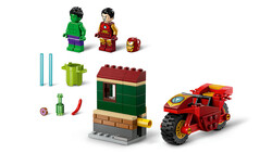 76287 LEGO® Marvel Motosikletli Iron Man ve Hulk - Thumbnail