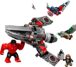 Marvel - 76292 LEGO® Marvel Kaptan Amerika ile Red Hulk Savaşı