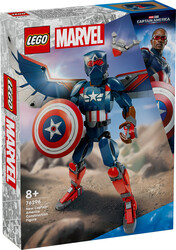 LEGO - 76296 LEGO® Marvel Yeni Kaptan Amerika Yapım Figürü (1)